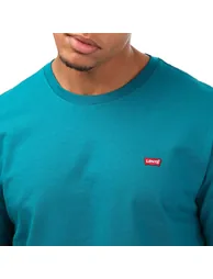 Men's Levis Original Housemark T-Shirt in Blue - 2