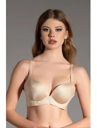 Padded Laser Cup Bra - 3