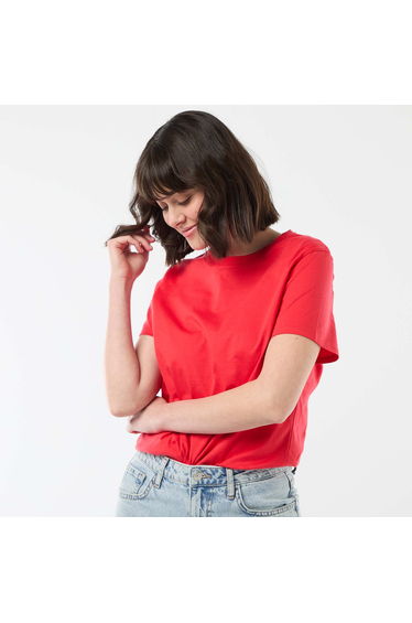 Short-Sleeve Jersey T-Shirt RED