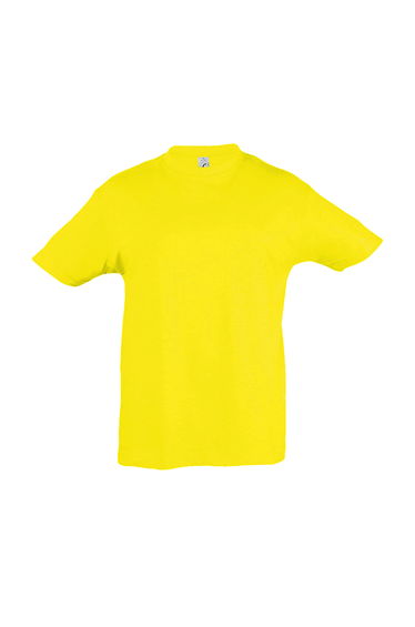 SOLS Kids Regent Short Sleeve T-Shirt - Lemon