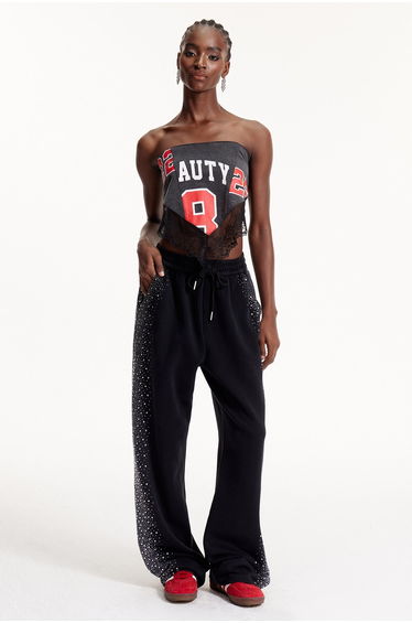 Elsy Rhinestone Hayley Pants