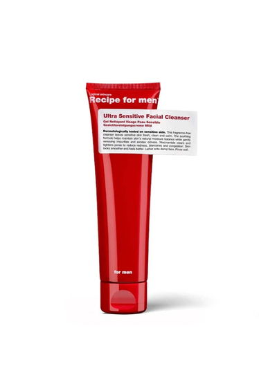 Recipe for Men Ultra Sensitive Facial Cleanser 100ml