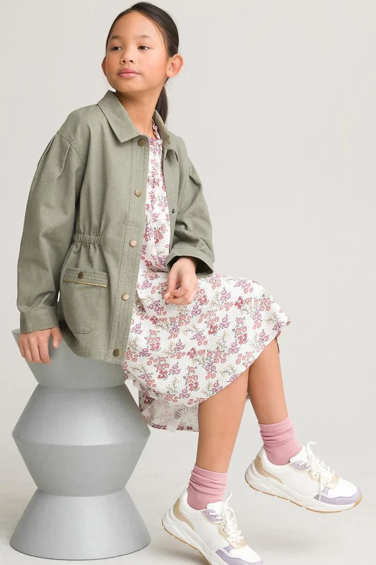 Cotton Press-Stud Jacket