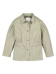 Cotton Press-Stud Jacket - 2