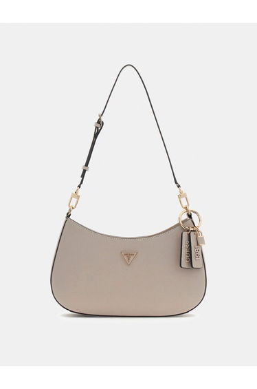 Noelle Ii Top Zip Shoulder Bag Taupe
