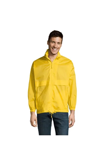 SOLS Surf Windbreaker Lightweight Jacket - Gold