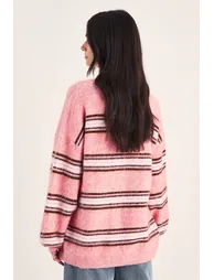 Stripe Knitted Jumper - 3