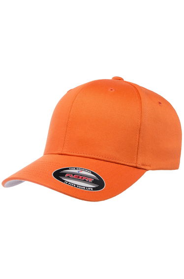 Flexfit Childrens/Kids Wooly Combed Cap - Orange