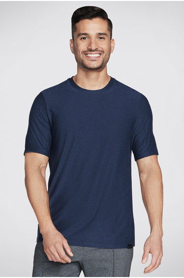 Godri All Day Tee Blue Iris Navy
