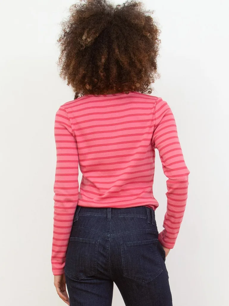 Portesham jersey top rosey stripe - 3