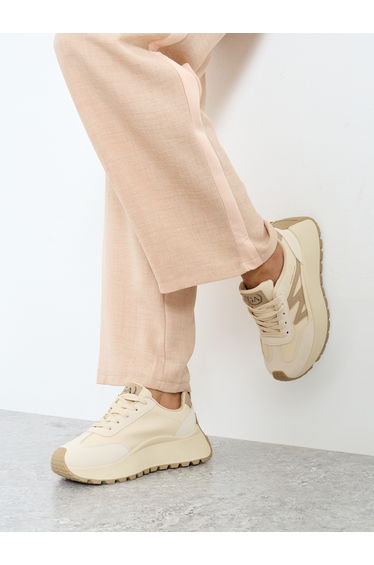 Chunky Sole Lace Up Sneakers
