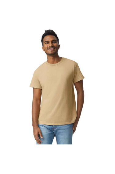 Gildan Adult Ultra Cotton T-Shirt - Tan