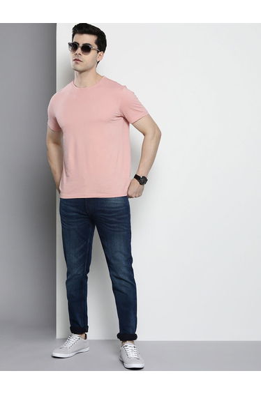 Men Slim Fit Solid Jeans