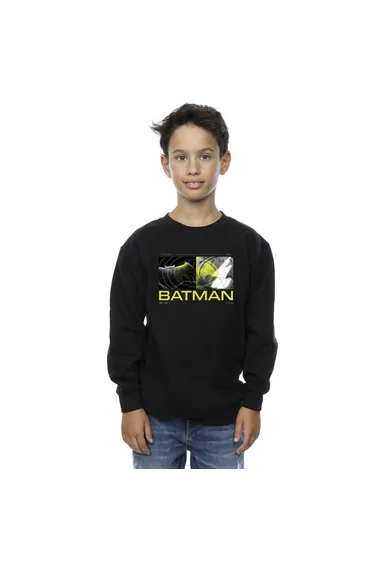 DC Comics Boys The Flash Batman Future To Past Sweatshirt - Black