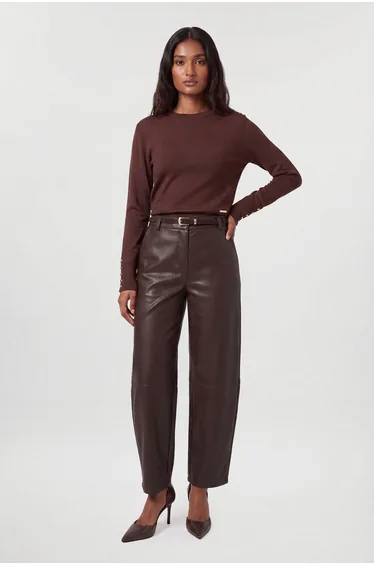 Forever Viscose Blend Knitted Long Sleeve Crew Neck Jumper