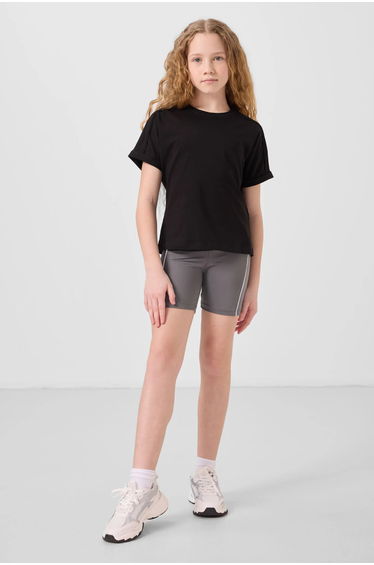TOMMY Youth Unisex Cotton Elastane T-Shirt