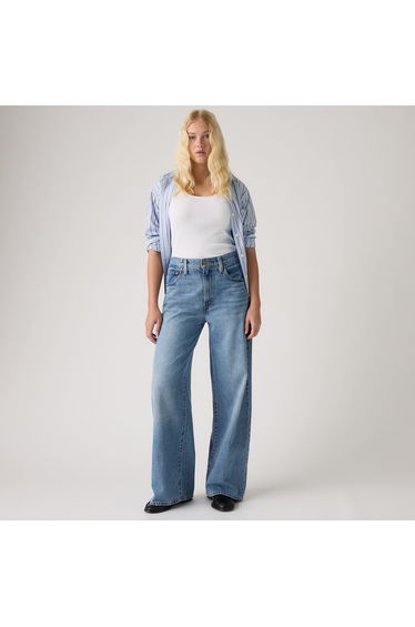 Cinch Wide Leg Jeans