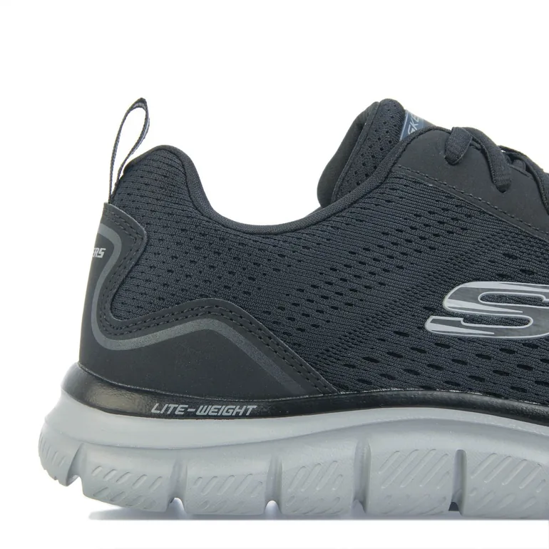 Men's Skechers Track Ripkent Trainers in Blue - 5
