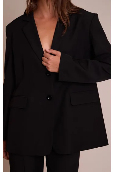 Black Oversized Blazer