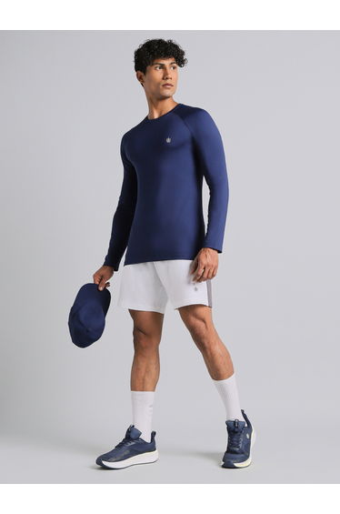 Men Slim Fit Build Up Performance T-Shirt