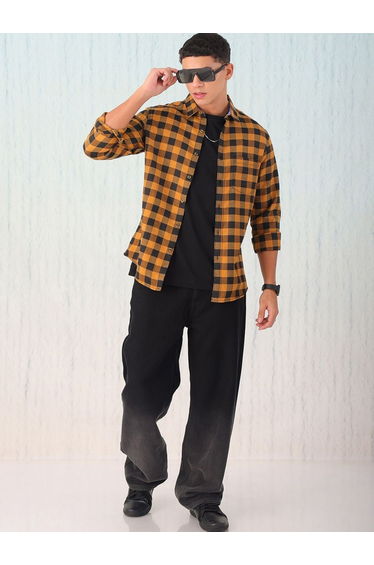 Men Checkered Casual Shirt