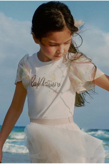 Girls' T-Shirt With Sequin
