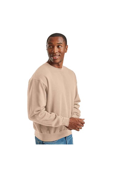 Fruit Of The Loom Mens Supercotton Sweatshirt - Desert Sand