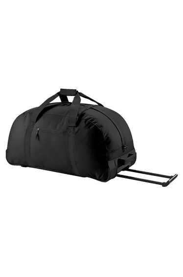 Bagbase Wheelie Holdall / Duffle Bag (105 Litres) - Black