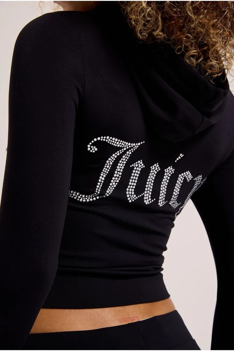 OOLA OUTLINE HOODIE BLACK - 2