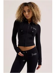 OOLA OUTLINE HOODIE BLACK