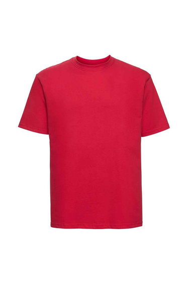 Russell Mens Ringspun Cotton Classic T-Shirt - Classic Red