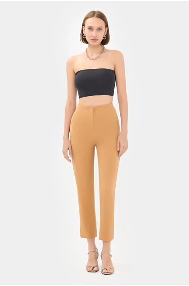 High Waist Carrot fit Trousers