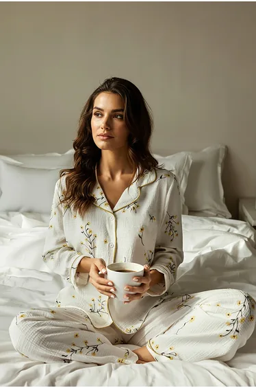 بيجامة ترينديول قطن متعدد الألوان