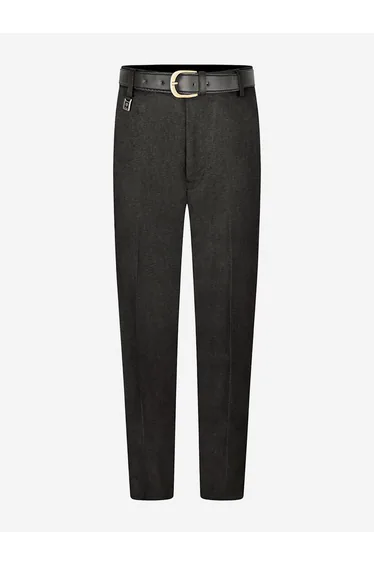 Zeco Boys School Senior Standard Fit Trousers - Long Leg in Grey