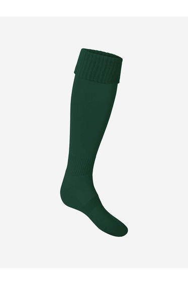 Zeco Kids School Football Socks in Green