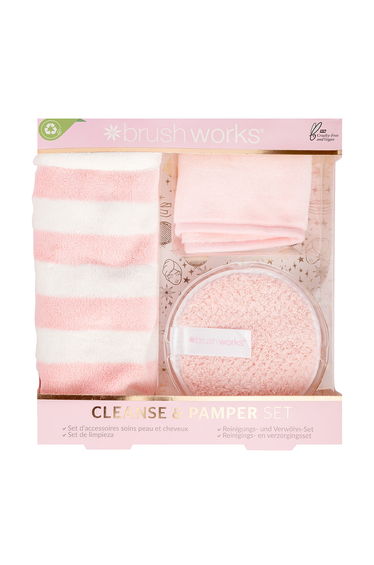 Brushworks Cleanse & Pamper Set