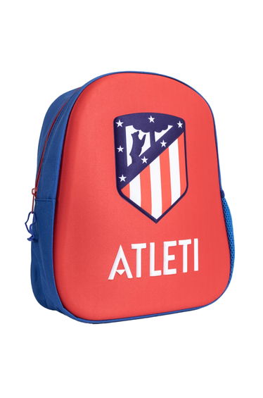 Atletico Madrid FC Childrens/Kids Crest Backpack - Blue/Red