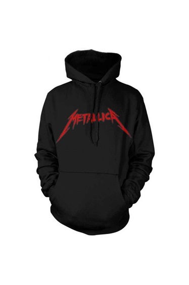 Metallica Screaming Skull Hoodie - Black/Red