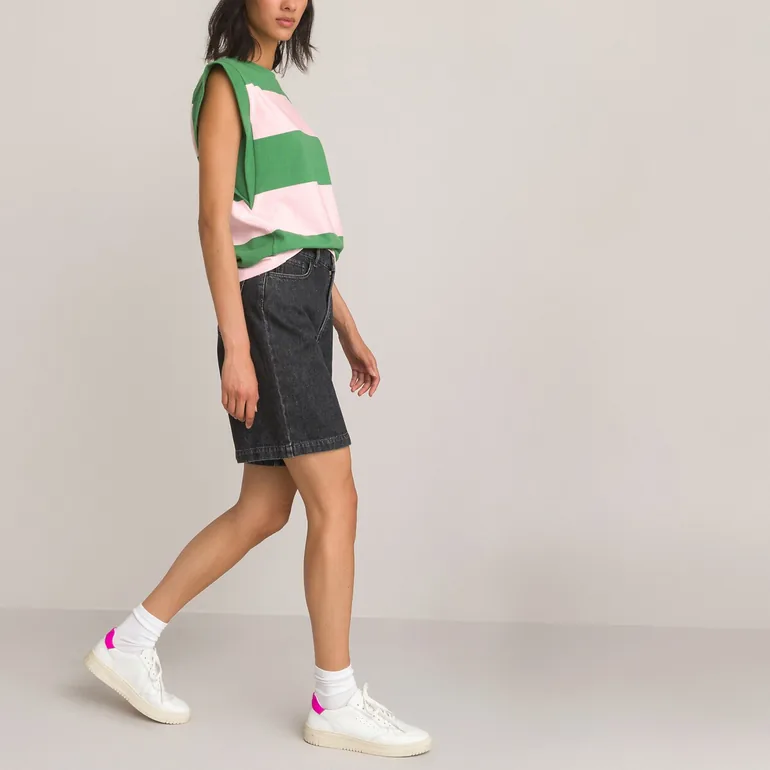 Grained Leather Trainers - 5