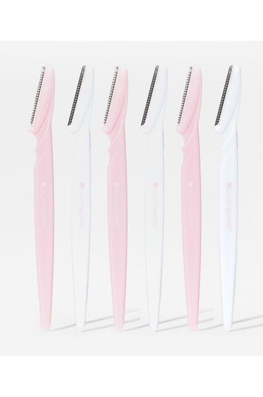 Brushworks Angled Dermaplaners (Pack of 6)