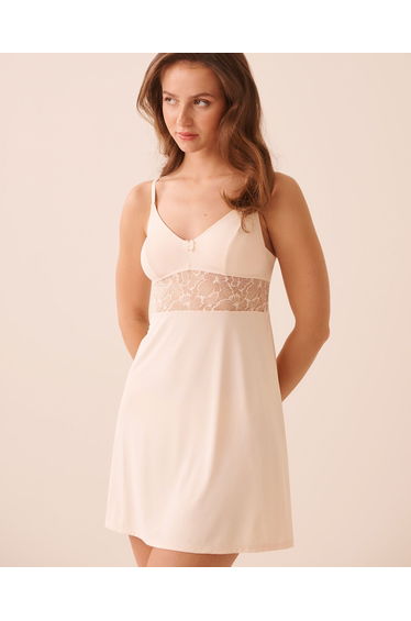 Butterfly Lace Trim Nightie