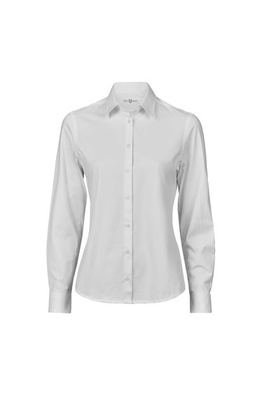 Tee Jays Womens/Ladies Stretch Active Shirt - White