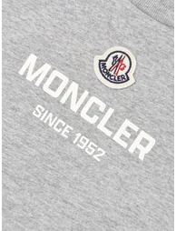 Moncler Enfant Boys Logo T-Shirt in Grey - 2