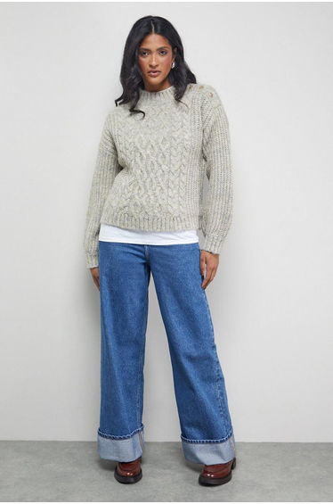 Twist Neck Cable Jumper
