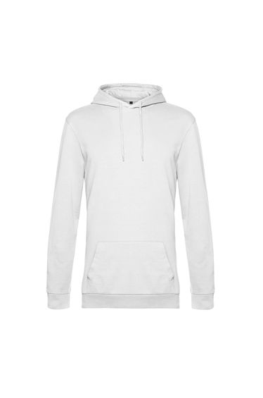 B&C Mens # Hoodie - White