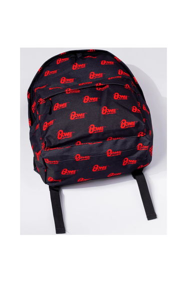 David Bowie Logo Backpack - Black/Red product thumbnail 4
