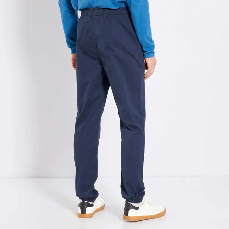 Jogger-style trousers blue - 3