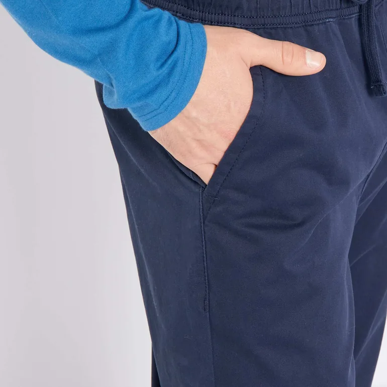 Jogger-style trousers blue - 4