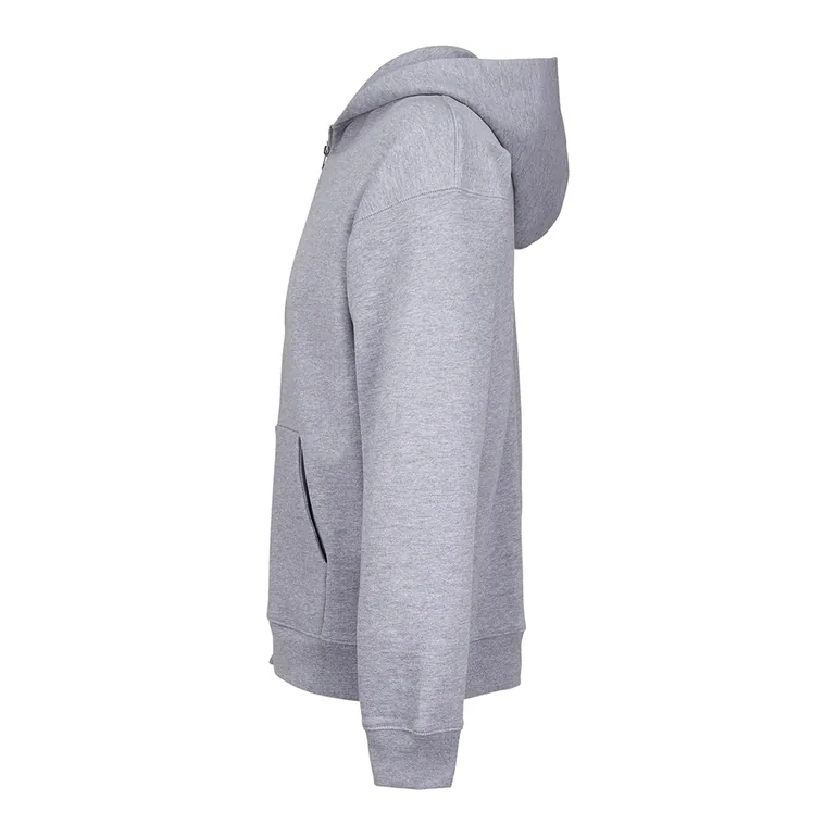 SOLS Unisex Adult Jelo Full Zip Hoodie - Grey Marl - 2