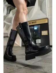 Black Women's Boots - 2